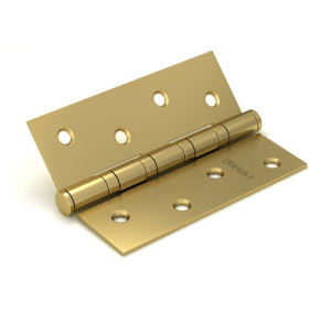 Петля универсальная IN5400U-BL SB (4BB/BL 125x75x2,5) мат. золото БЛИСТЕР