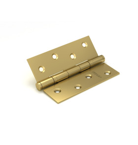 Петля универсальная IN4200U SB (2BB 100x75x2,5) мат. золото