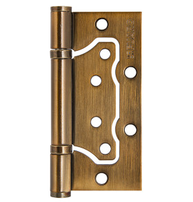 Петля универсальная без врезки IN4500W-BL CFB (500-2BB/BL 100x2,5) кофе глянец БЛИСТЕР