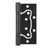 Петля универсальная без врезки IN4500W-BL BL (500-2BB/BL 100x2,5) черный матовый БЛИСТЕР