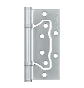 Петля универсальная без врезки IN4500W-BL PC (500-2BB/BL 100x2,5) перламутровый хром БЛИСТЕР