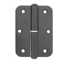 Петля накладная ПН1-85 черная, левая ПОДВЕС