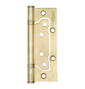 Петля универсальная без врезки IN5200W SB (200-2B 125x2,5) мат. золото