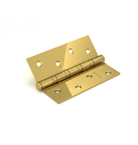 Петля универсальная IN4400U PB (4BB 100x75x2,5) латунь