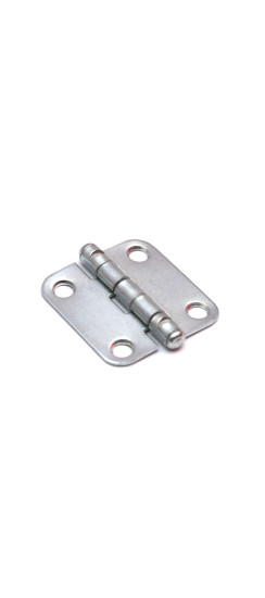 Петля накладная ПН5-40 цинк белый | Сталь, 60x48,5x1,5 мм
