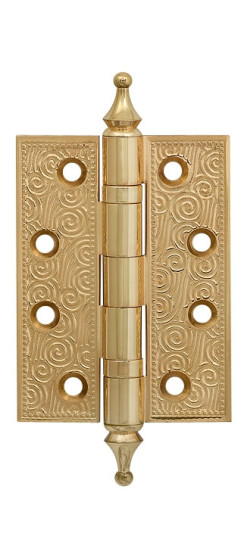 Петля универсальная Castillo CL 500-A4 102x76x3,5 IG Итальянское золото | Латунь, 102x76x3,5 мм