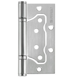 Петля универсальная без врезки IN4500W-BL SC (500-2BB/BL 100x2,5) матовый хром БЛИСТЕР