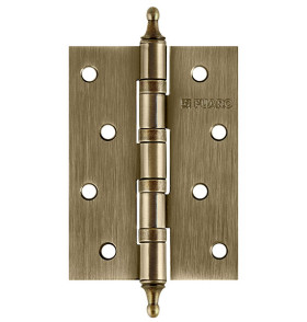 Петля универсальная IN4400UA-BL AB (4BB/A/BL 100x75x2,5) бронза БЛИСТЕР