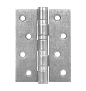 Петля универсальная IN4500UC-BL MWSC-33 102x76x3 INOX304 итальянский тисненый БЛИСТЕР