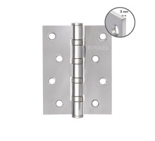 Петля универсальная HEAVY IN4400U CP (хром) 100х75х3 мм