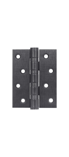 Петля универсальная IN4500UC-BL BPVD 102x76x3 INOX304 вороненый никель БЛИСТЕР | нержавеющая сталь 304 пробы, 102x76x3 мм