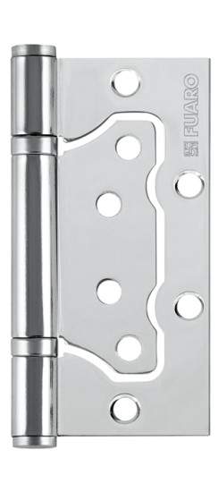 Петля универсальная без врезки IN4500W CP (500-2BB 100x2,5) хром | Сталь, 100x51x2,5 мм