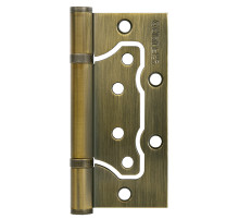 Петля универсальная без врезки IN4500W WAB (500-2BB 100x2,5) мат. бронза