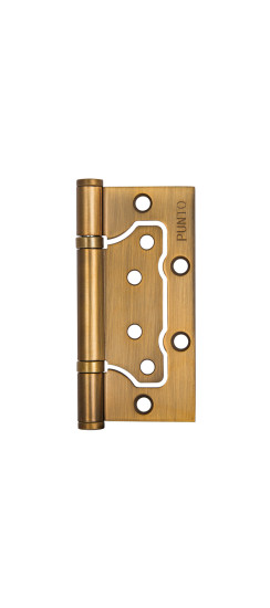 Петля универсальная без врезки IN4200W CF (200-2B 100x2,5) кофе | Сталь, 100х76,5х2,5 мм