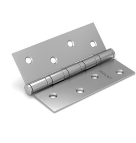 Петля универсальная IN4400U SN (4BB 100x75x2,5) мат. никель