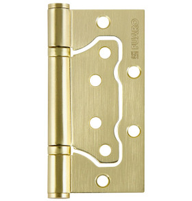 Петля универсальная без врезки IN4500W SB (500-2BB 100x2,5) мат. золото