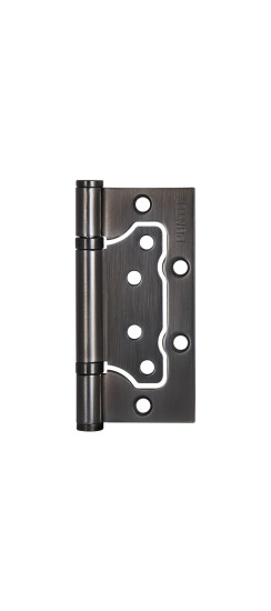 Петля универсальная без врезки IN4200W GR (200-2B 100x2,5) графит | Сталь, 100х76,5х2,5 мм