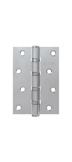 Петля универсальная IN4100U CP (4B 100х70х2.5) хром | Сталь, 100x70x2,5 мм