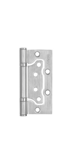 Петля универсальная без врезки IN4200W SC (200-2B 100x2,5) мат. хром | Сталь, 100х76,5х2,5 мм