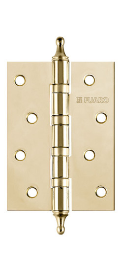 Петля универсальная IN4400UA-BL PB (4BB/A/BL 100x75x2,5) латунь БЛИСТЕР | Сталь, 100x75x2,5 мм