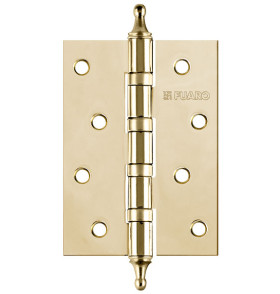 Петля универсальная IN4400UA-BL PB (4BB/A/BL 100x75x2,5) латунь БЛИСТЕР