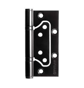 Петля из нержавейки универсальная без врезки IN4500W INOX 304 BL (500-2BB 100x2,5) черный