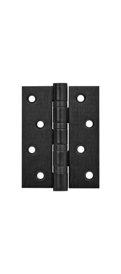 Петля универсальная IN4500UC-BL BL 102x76x3 INOX304 черный БЛИСТЕР | нержавеющая сталь 304 пробы, 102x76x3 мм