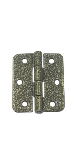 Петля накладная ПН5-60 пол.бронза | Сталь, 60x40x1,5 мм
