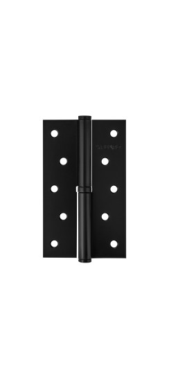 Петля съемная IN5430SL-BL BL левая (413/BL-5 125x75x2,5)  мат. черный  БЛИСТЕР