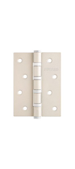 Петля универсальная IN4400U WH (4BB 100x75x2,5) белый | Сталь, 100x75x2,5 мм