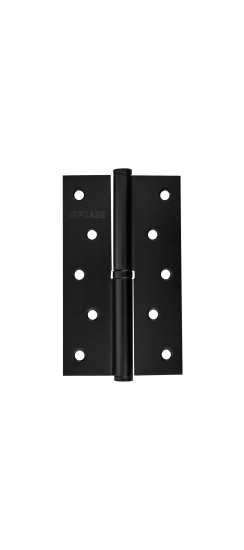Петля съемная IN5430SR-BL BL правая (413/BL-5 125x75x2,5) мат. черный БЛИСТЕР