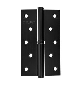 Петля съемная IN5430SR-BL BL правая (413/BL-5 125x75x2,5) мат. черный БЛИСТЕР