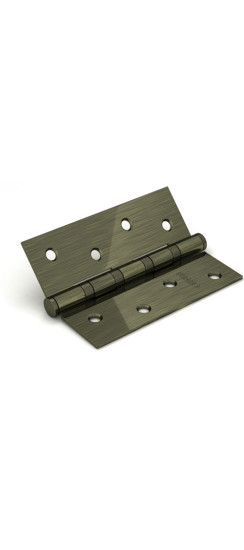 Петля универсальная IN5400U-BL AB (4BB/BL 125x75x2,5) бронза БЛИСТЕР | Сталь, 125x75x2,5 мм