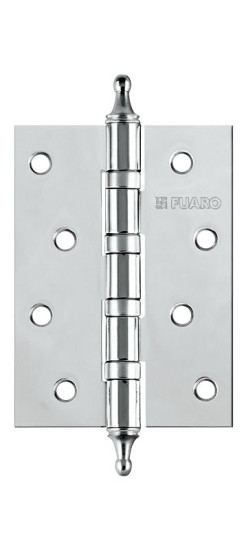 Петля универсальная IN4400UA-BL CP (4BB/A/BL 100x75x2,5) хром БЛИСТЕР | Сталь, 100x75x2,5 мм