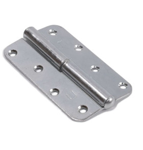 Петля накладная ПН-110 цинк белый, левая