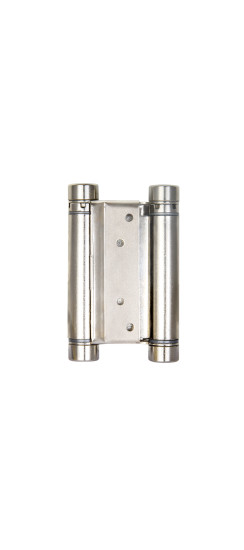 Петля пружинная Aldeghi ALH.100.4 SN мат. никель | Нержавеющая сталь, 100х70х1.5 мм