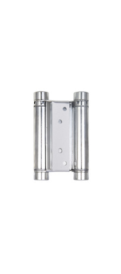 Петля пружинная Aldeghi ALH.100.4 CP хром | Нержавеющая сталь, 100х70х1.5 мм