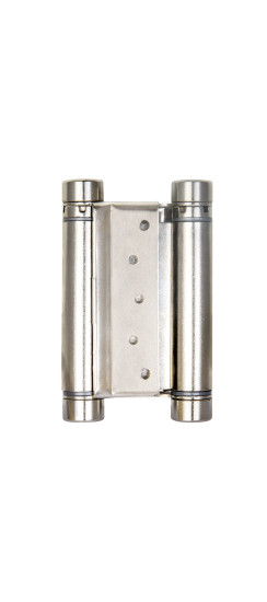 Петля пружинная Aldeghi ALH.125.5 SN мат. никель | Нержавеющая сталь, 125х86х1.5 мм