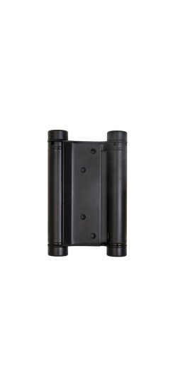 Петля пружинная Aldeghi ALH.100.4 BL черный | Нержавеющая сталь, 100х70х1.5 мм