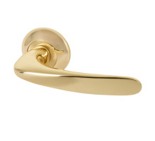 Ручка раздельная R.LD54.Pava (Pava LD42) GP/SG-5 золото/матовое золото TECH (кв. 8х140)