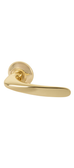 Ручка раздельная R.LD54.Pava (Pava LD42) GP/SG-5 золото/матовое золото TECH (кв. 8х140) | Гальваника