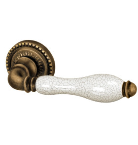 Ручка раздельная R.CL55.Silvia (Silvia CL1) OB/CRP-213 античная бронза/кракелюр