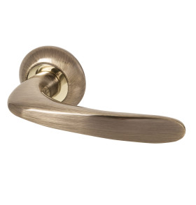 Ручка раздельная R.LD54.Pava (Pava LD42) AB/GP-7 бронза/золото