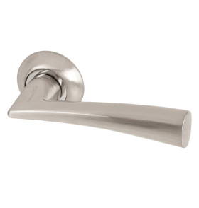 Ручка раздельная R.LD54.Columba (Columba LD80) SN/CP-3 матовый никель/хром