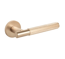 Ручка раздельная R.SLR52.ABRASIVE SSG-39 сатинированное золото