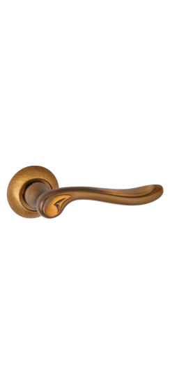 Ручка раздельная R.TL54.ONDA (ONDA TL) CF-17 кофе | Гальваника