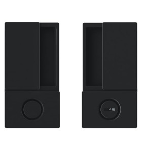 B30002.00.93 Ручка WAVE под WC (черный), для распашных дверей