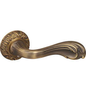 Ручка раздельная R.SM58.BAROCCO (BAROCCO SM) AB-7 матовая бронза