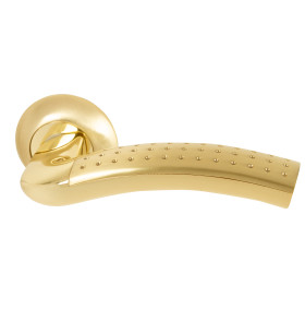 Ручка раздельная R.LD54.Libra26 (Libra LD26) SG/GP-4 матовое золото/золото