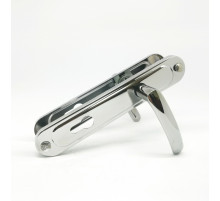 Ручка дверная на планке РФ1-85.02 (85 мм) хром